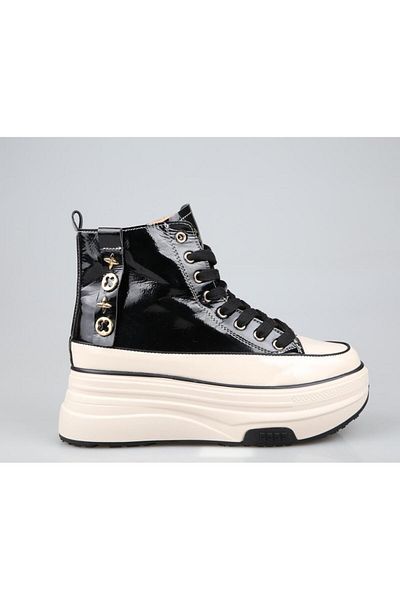 Guja 24k336 Μαύρα Γυναικεία Μποτάκια