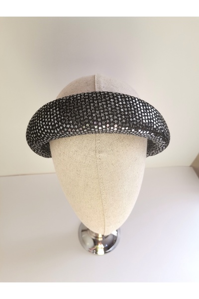 Bivalvia Accessories Silver Sequined Crown