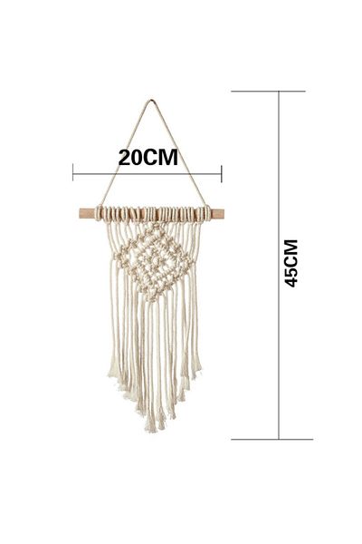 Choice D Hand-woven Color Macrame Wall Hanging Ornament Bohemian Craft Decoration Gorgeous Tapestry For Ho.