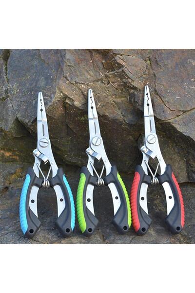 SHUFA 16cm Balıkçı Pensesi Ve Yaylı Karabinalı Askı Apartı