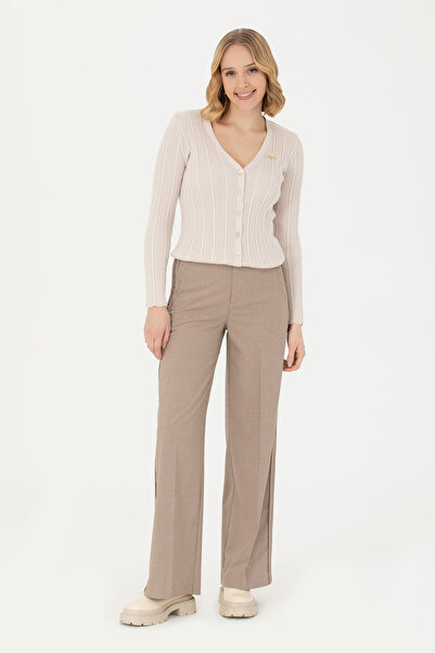 U.S. Polo Assn. Kadın Camel Pantolon 50272058-VR015