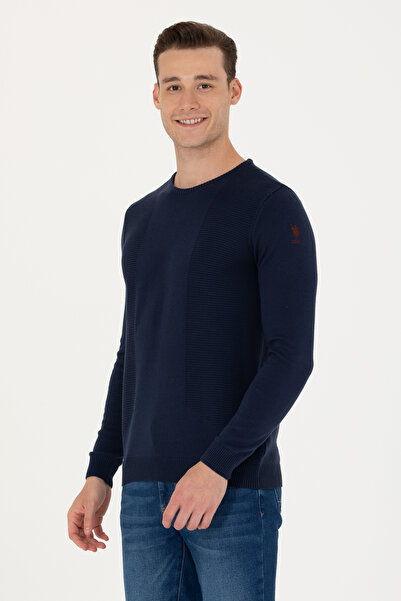 U.S. Polo Assn. سترة زرقاء داكنة للرجال 50272118 -VR033