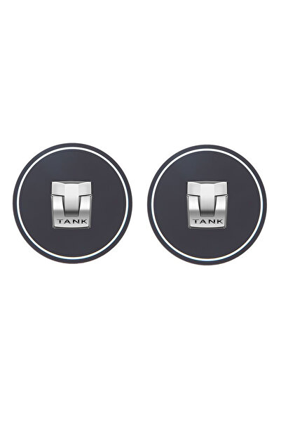 Choice حامل أكواب ماء من السيليكا جل، قطعتان، للسيارة، مانع للانزلاق، مناسب لجدران جريت وول.