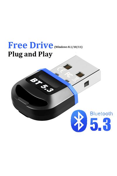 Choice Bluetooth 5.3 New Bluetooth Adapter for Pc Usb Bluetooth 5.3 Dongle Bluetooth 5.0 Receiver for Speak