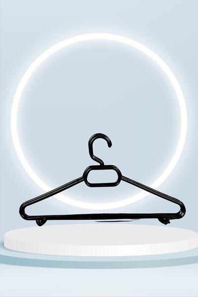 Olgun Home Plastik Elbise Askısı, Kıyafet Askısı 6 Adet