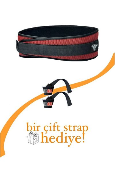 DSport Red Belt - Velcro and Weight