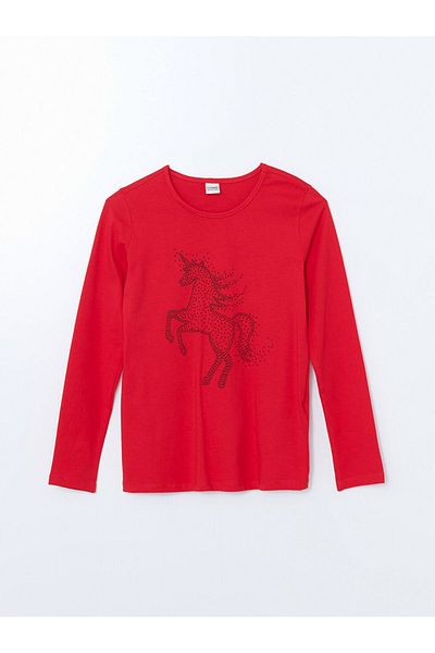 LC Waikiki Crew Neck Girl's T-Shirt