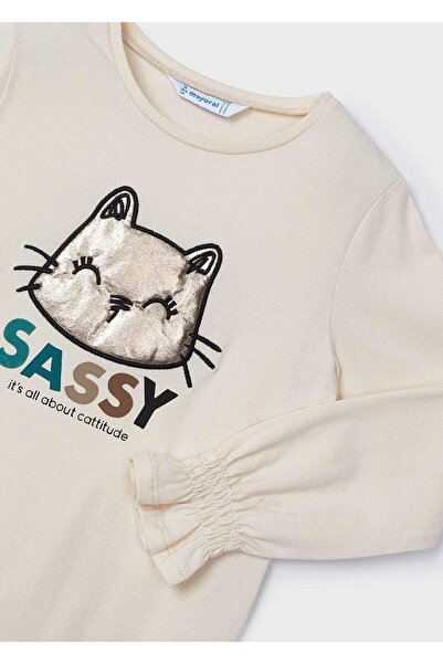 MAYORAL Hanorac pentru fete cu mâneci adunate