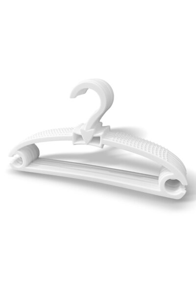 Olgun Home Bebek Elbise Askısı Siyah Vip Bebek Kıyafet Askısı 6'lı