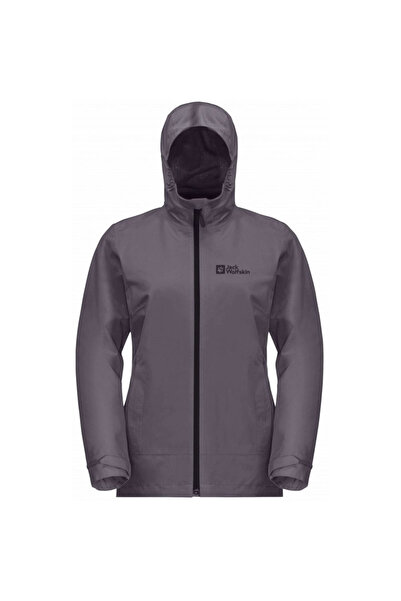 Jack Wolfskin Γυναικείο Μωβ Παλτό MOONRISE 3IN1 1115621-I0083