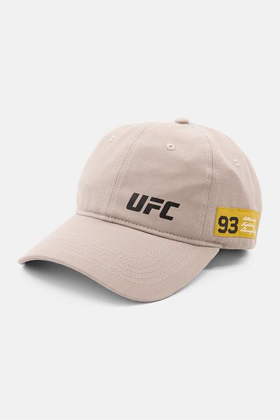 UFC Men Embroidered Logo Baseball Cap, Light Grey
