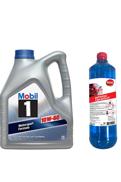Mobil 1 10W60 Motor Yağı 4 L ÜT:2025