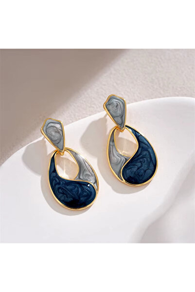 begüm jewelery Mineli Tasarım Küpe