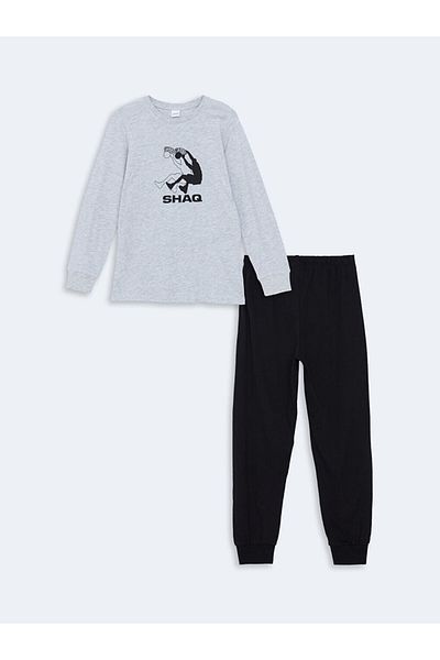 LC Waikiki Crew Neck Boy's Pajama Set