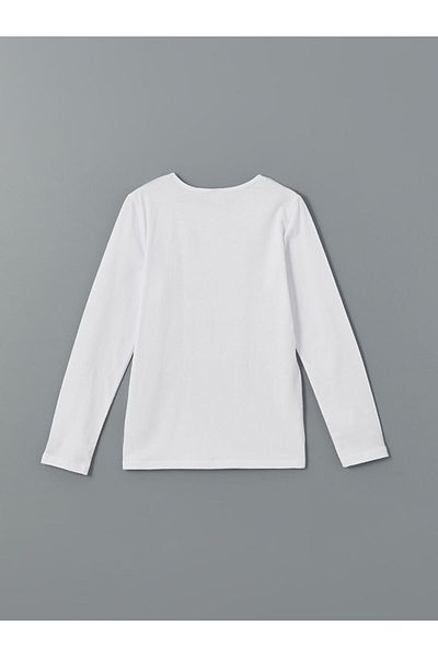 LC Waikiki Κοριτσίστικο T-Shirt με λαιμόκοψη