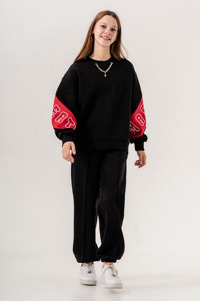 HAUSEkids 9-15 Years Premium Your Own Girl's Suit -Μαύρο V2