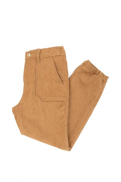 U.S. Polo Assn. Girl's Camel Canvas Pants 50272131 -Vr015
