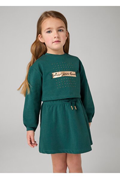 MAYORAL Kız Çocuk Takım Görünümlü Örme Elbise