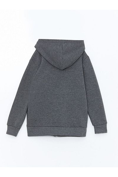 LC Waikiki Φούτερ με φερμουάρ για αγόρια με κουκούλα LCW Kids