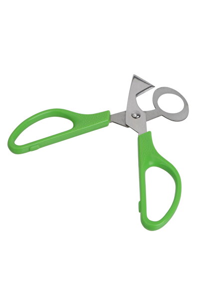 Choice green Durable Quail Egg Shell Scissors Rust Resistant Kitchen Tools Egg Tools Cigar Cutters Stainles