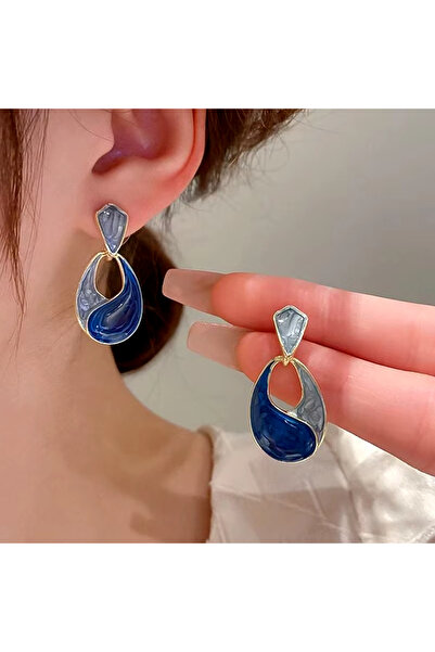 begüm jewelery Mineli Tasarım Küpe