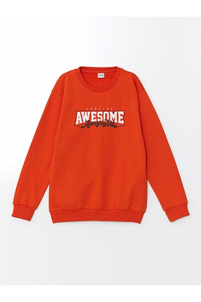 LC Waikiki Lcw Crew Neck Boy Sweatshirt Fast Fashion