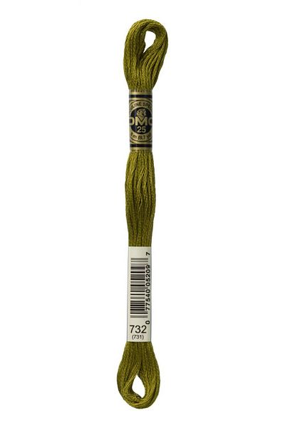 Dmc Muline Yarn 732 2 Pieces