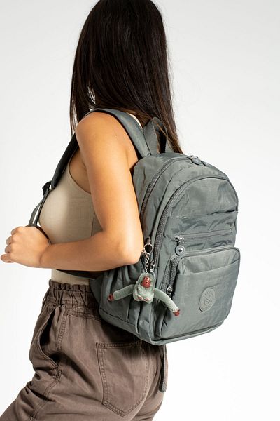 EFTREND Sanmorris Unisex Αδιάβροχο ύφασμα μεσαίου μεγέθους τσάντα ταξιδιού και σχολικής τσάντας με θήκη φορητού υπολογιστή πολλαπλών διαμερισμάτων