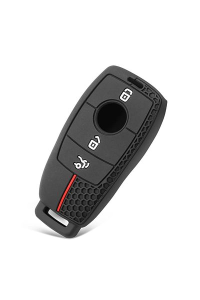 Choice Black Silicone Car Key Cases Cover Fob For Mercedes Benz A C E S G Class Glc Cle Cla Glb Gls W177 W2