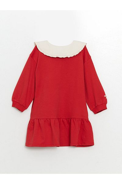 LC Waikiki Lcw Girl's Baby Collar Dress