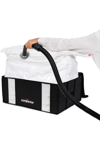 COMPACTOR Semi Rigid Zipper Closure Vacuum Storage Box 210 Liter