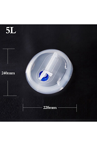 Choice ZDST-001-5L 3L/5L/8L/10L/15L دلو قابل للطي خارجي حقيبة مياه قابلة للطي...