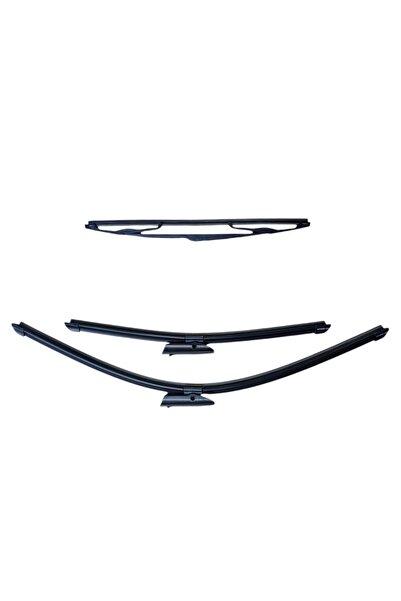 Silbak Renault Megane 3 Hatchback 2009-2015 Ön Cam Arka Cam Silecek Seti