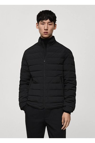 MANGO Man Feather Padded Quilted Jacket
