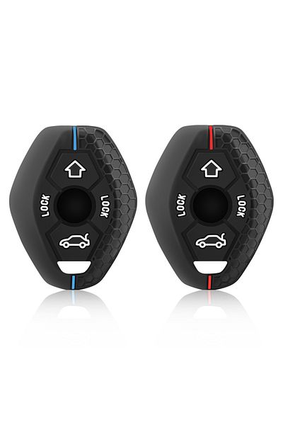 Choice Blue Silicone Key Case Cover 4 Buttons For Bmw Bmw X5 E53 X3 F83 E46 E39 E38 E60 E63 E61 E64 Series