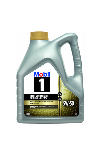 Mobil 1 FS X2 5W50 Motor Yağı 4 L ÜT:2024