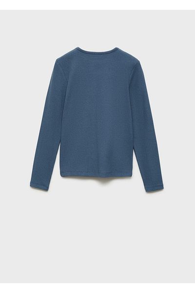 MANGO Kids Tricou cu model cu nervuri