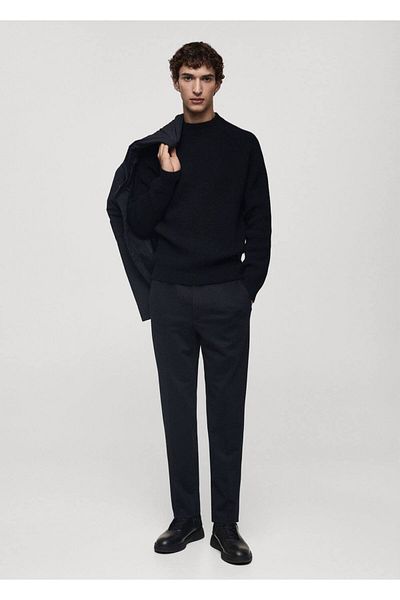 MANGO Man Coolmax ®   Breathable Wool Blended Sweater