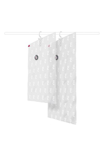 COMPACTOR 2-Piece Durable Airtight Hanging Vacuum Storage Bag Set