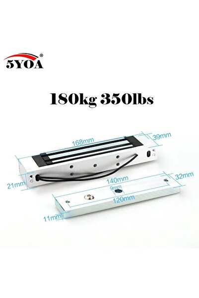 Choice قفل مغناطيسي إلكتروني للأبواب، بوزن 180 كجم، وعمر افتراضي 5 سنوات، مزو...