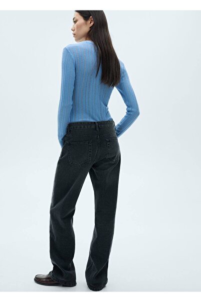 MANGO Woman Μακρυμάνικο μπλουζάκι