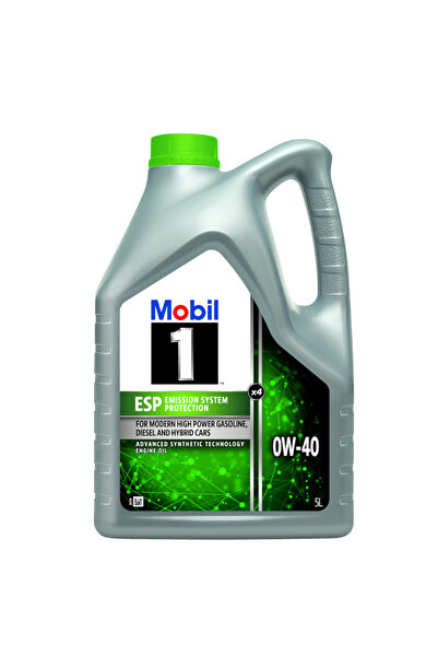 Mobil 1 ESP X4 0W40 Motor Yağı 5 L ÜT:2024