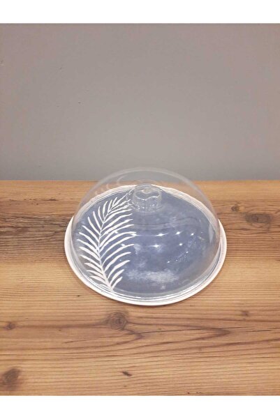 Keramika KERAMİKA KEK FANUS TAKIMI 28 CM 2 PARÇA FANUS VE SERVİS TABAĞI