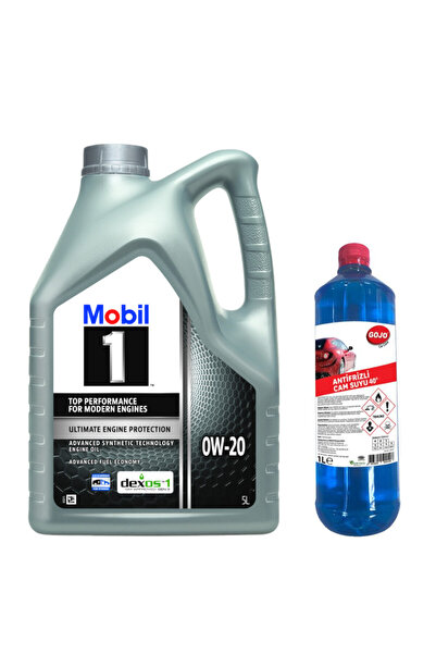 Mobil 1 0W20 Motor Yağı 5 L ÜT:2025