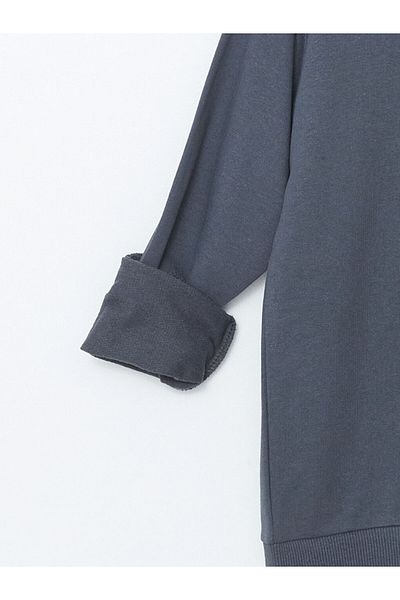 LC Waikiki Lcw Eco Anthracite Hooded Boy Sweatshirt