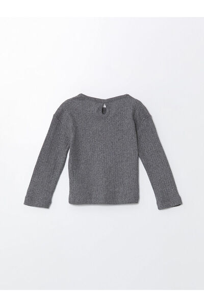 LC Waikiki Crew Neck Basic Baby Girl T-Shirt and Trousers Set of 2