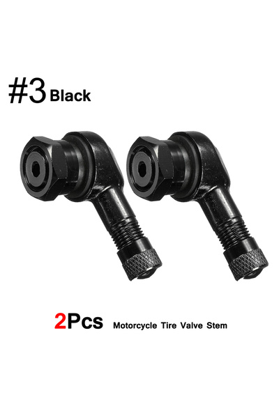 Choice 3- قطعتان من صمامات إطارات الدراجات النارية ذات التحكم الرقمي بزاوية 9...