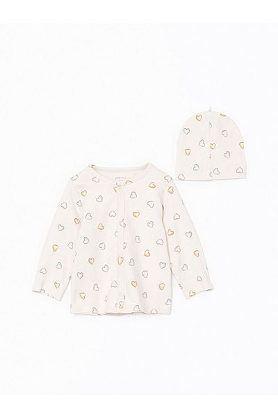 LC Waikiki Printed Baby Girl Hospital Discharge Set