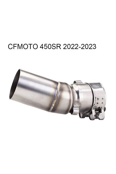 Choice Type A 51MM Motorcycle Exhaust System Modified Stainless Steel Exhaust Pipe Middle Section For CFMOT