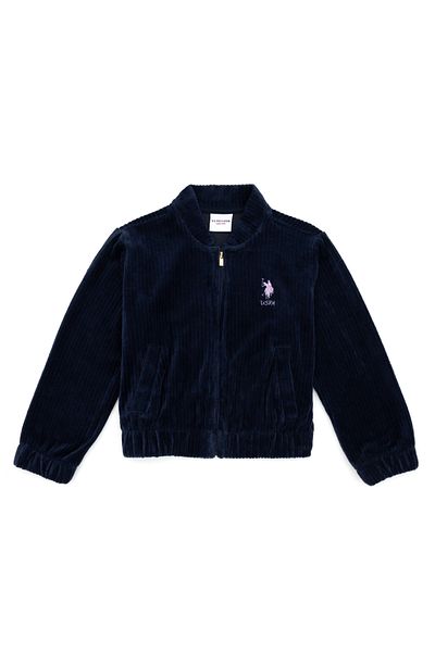 U.S. Polo Assn. Girl's Navy Sweatshirt 50272422 -Vr033